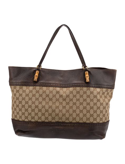 gucci laidback crafty tote|Gucci Laidback Crafty Original GG Canvas Tote .